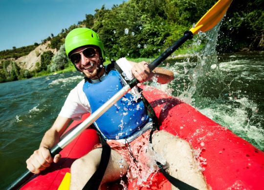 Rafting como plan de verano 2018